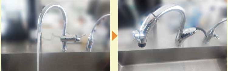 キッチン水栓交換