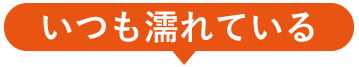 いつも濡れている