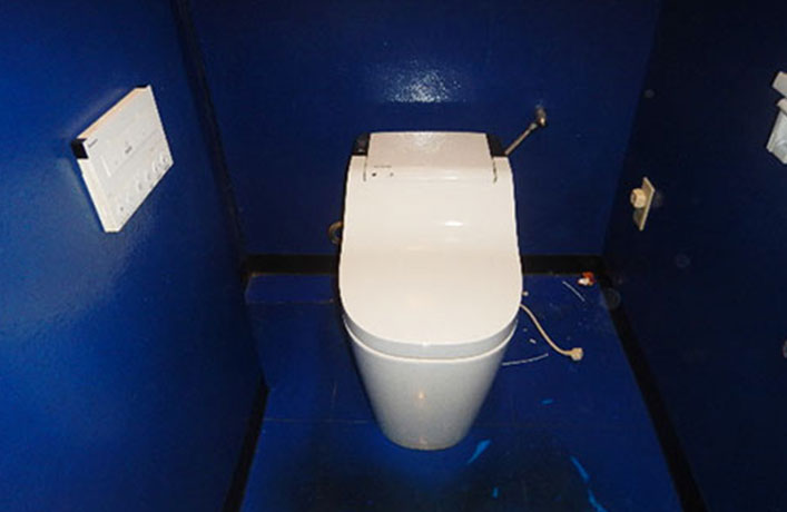 【写真】排水管を2階立管に接続