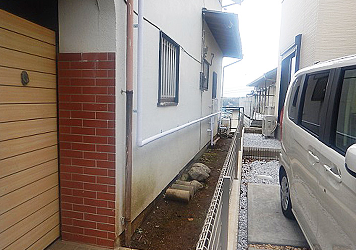 【写真】新しい給湯管引き直し